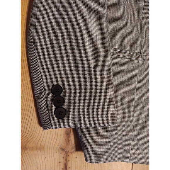 Evan Picone Skirt Suit Womens 16 Wool Blazer Career Classic Velvet Trim Union - Picture 5 of 12